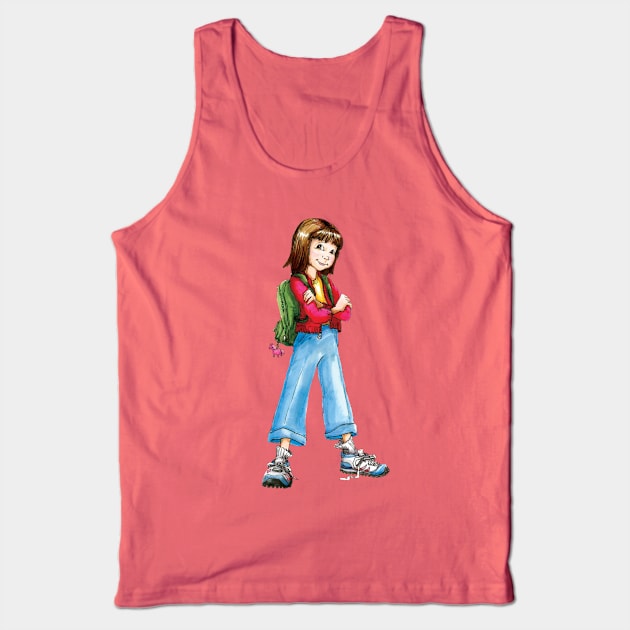 Ramona Age 8 | Beverly Cleary Tank Top by bubble_designer